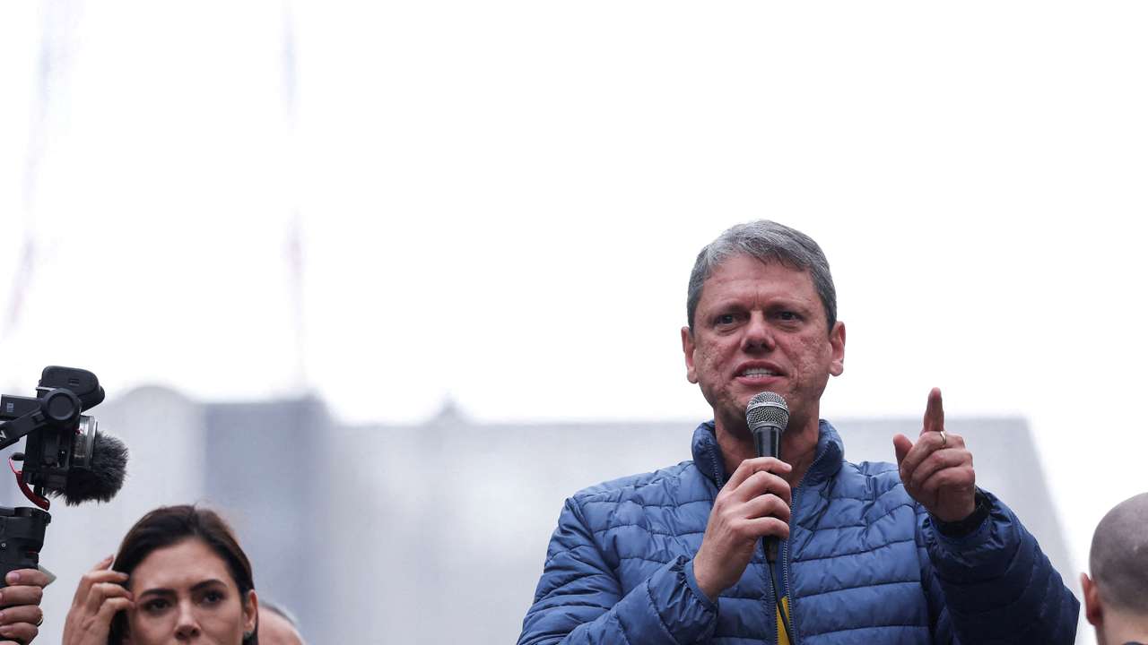 FILE PHOTO: Bolsonaro supporters hold a protest in favor of former president, in Sao Paulo