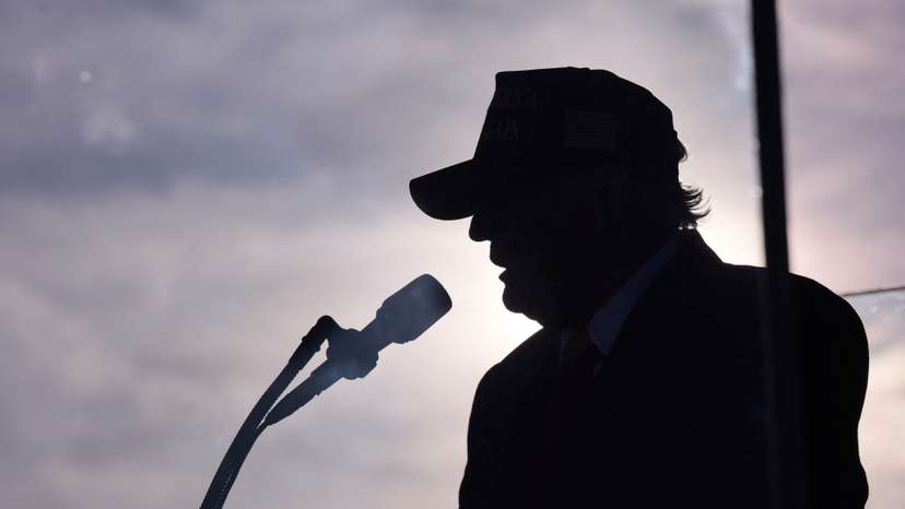 Republican presidential nominee and former U.S. President Trump holds a rally in Kinston, North Carolina