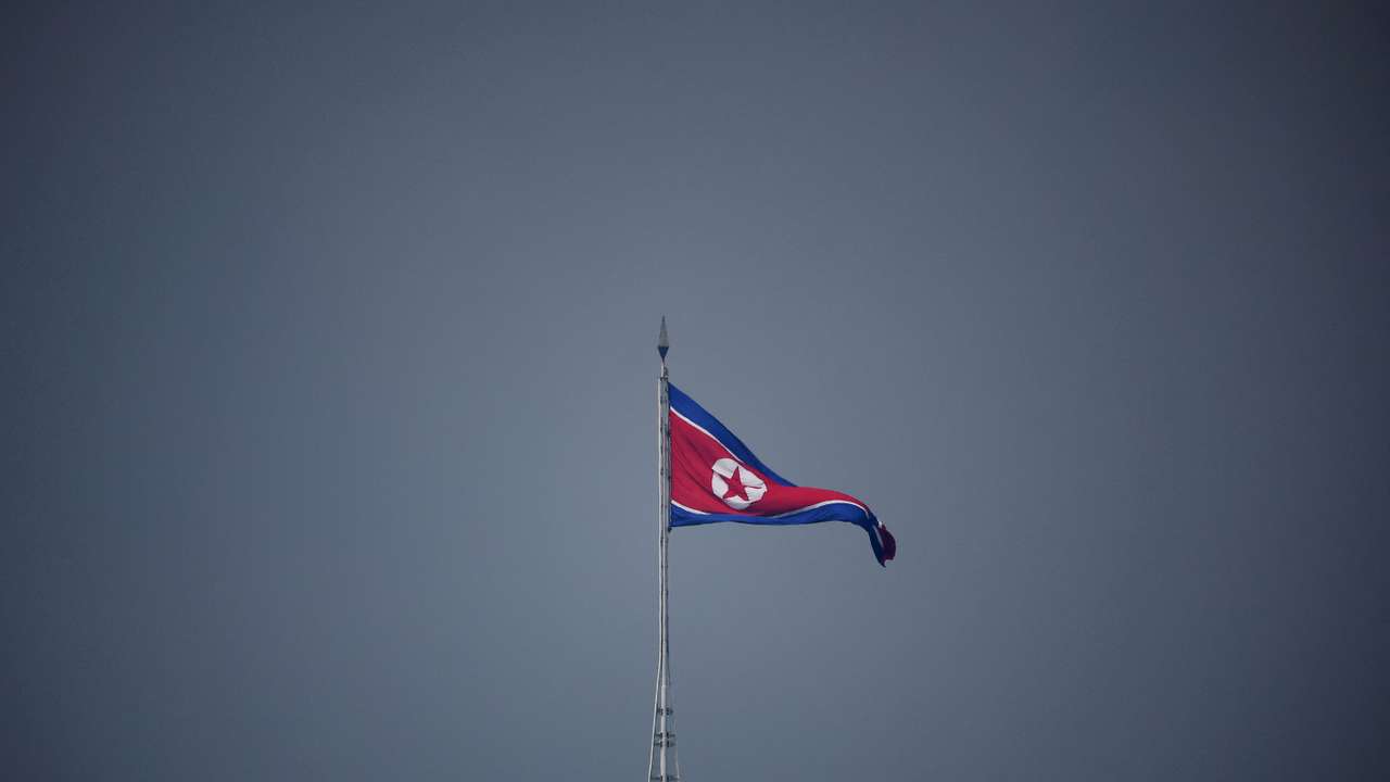 FILE PHOTO: The truce village of Panmunjom inside the demilitarized zone (DMZ) separating the two Koreas
