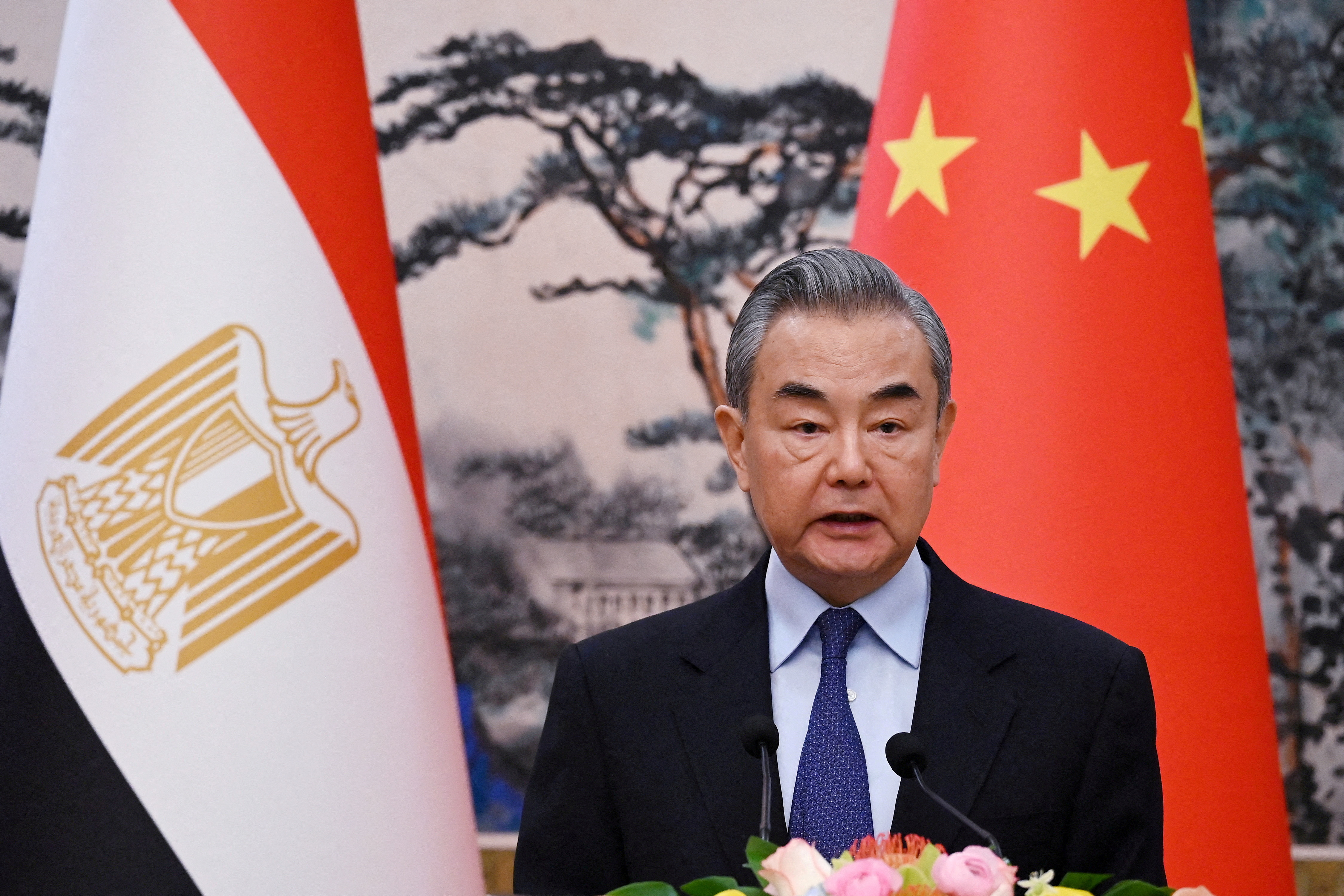 FILE PHOTO: Chinese Foreign Minister Wang Yi in Beijing