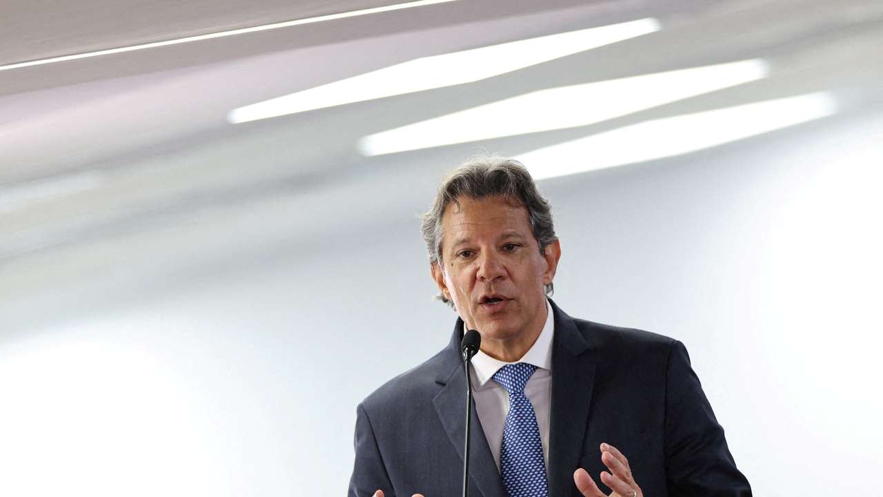 FILE PHOTO: Brazil's President Luiz Inacio Lula da Silva launches a digital platform for tax reform in Brasilia