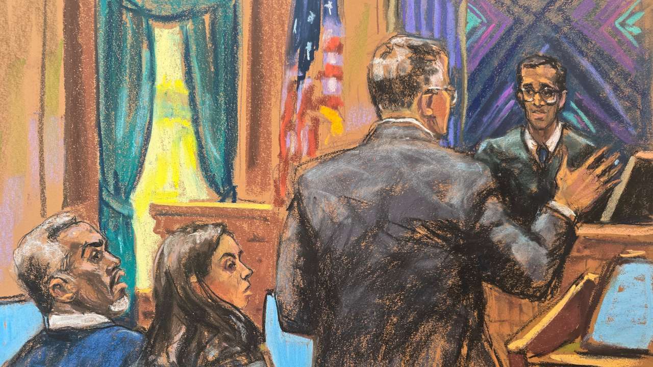 Sean "Diddy" Combs attends trial in New York federal court