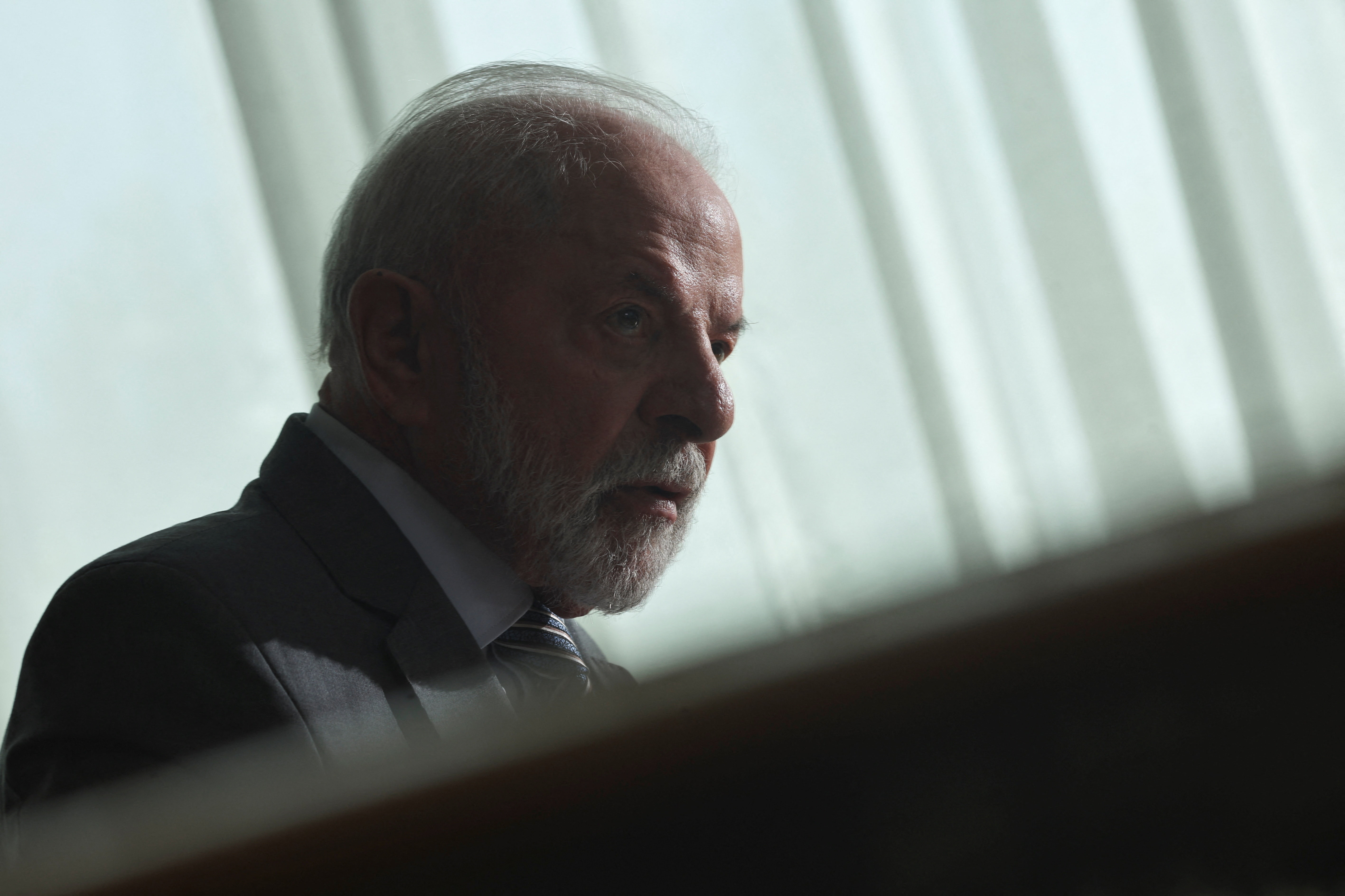 Exclusive interview with Brazil's President Luiz Inacio Lula da Silva in Brasilia