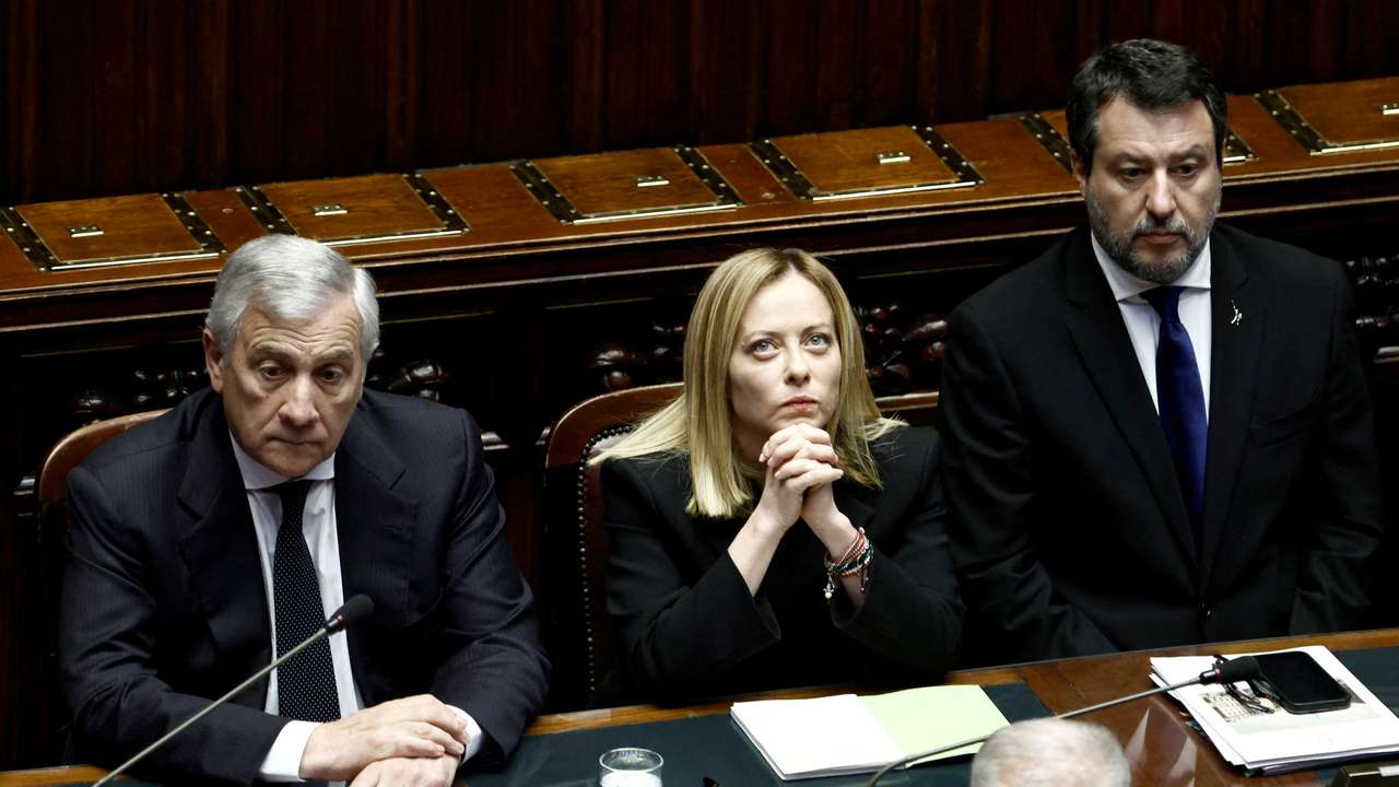 FILE PHOTO: Italian Parliament commemorates Pope Francis, in Rome