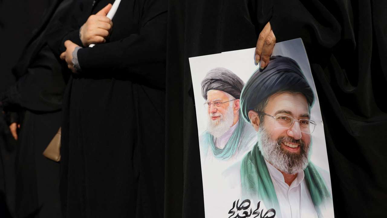 Funeral ceremony for the Iranian military commanders who were killed in strikes, amid the U.S.-Israeli conflict with Iran