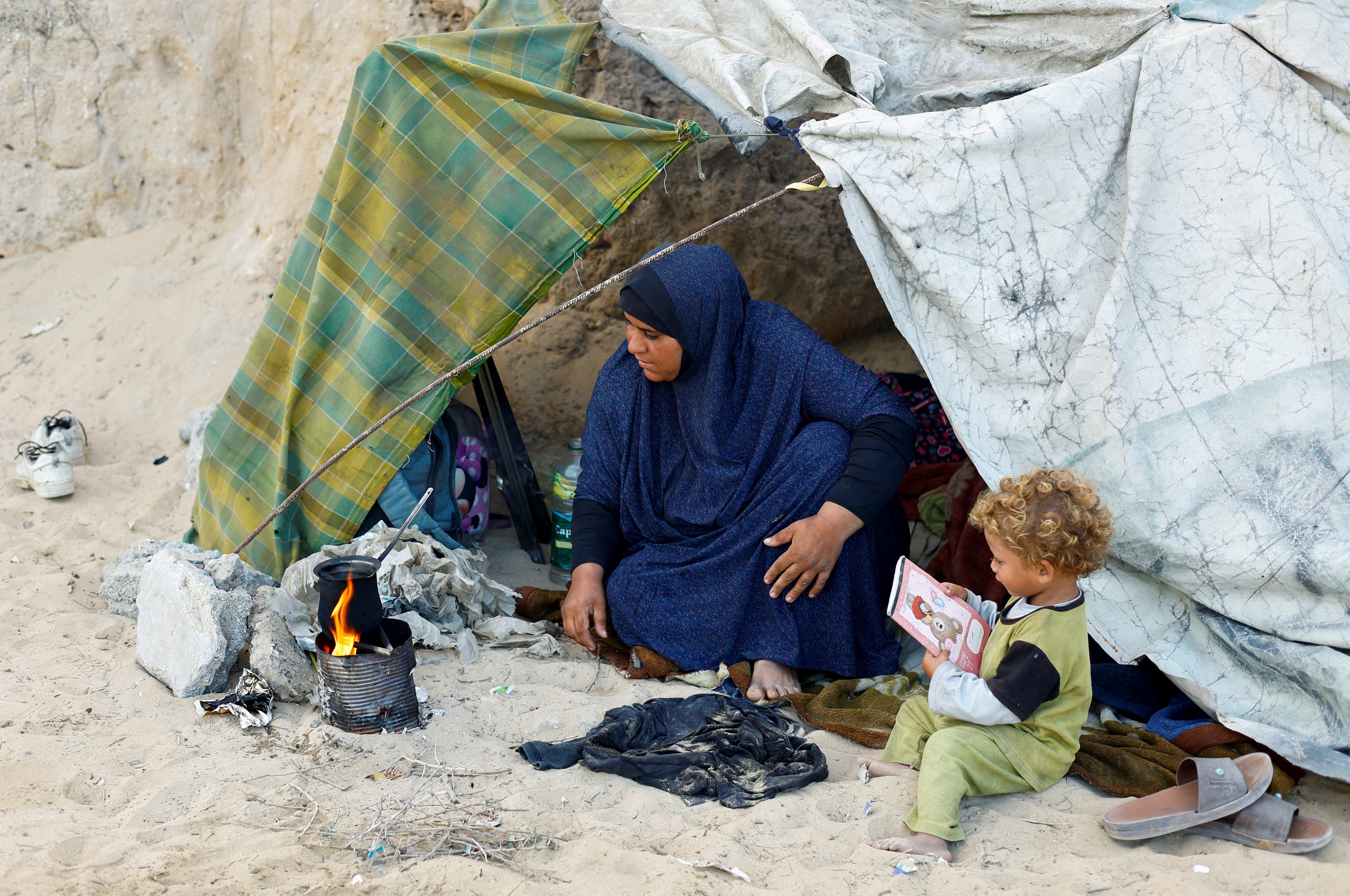 Aftermath of Israel's government ratifying a ceasefire with Hamas in Gaza