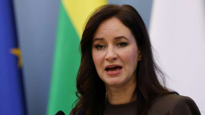 FILE PHOTO: Poland's PM Tusk and Lithuania's PM Ruginiene meet in Warsaw