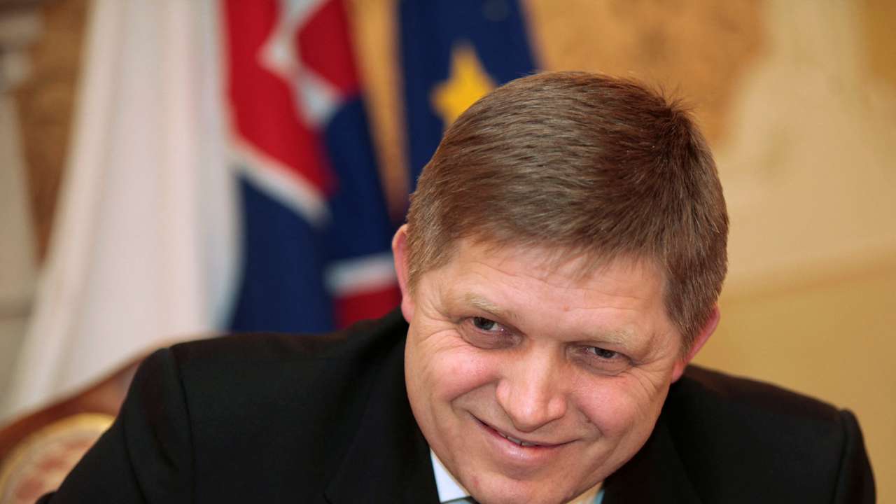 FILE PHOTO: Robert Fico, Slovak PM