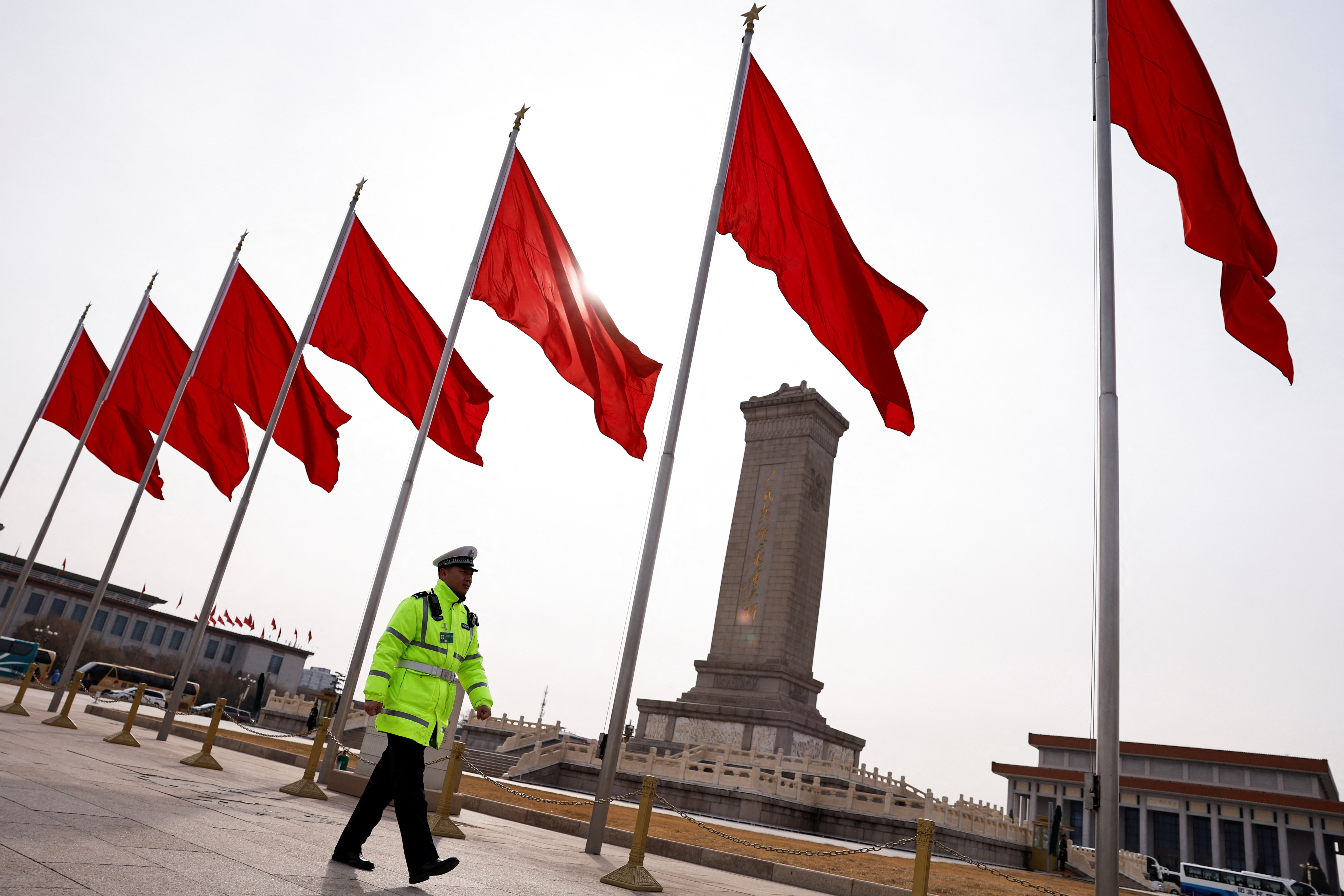 Opening session of the Chinese People's Political Consultative Conference (CPPCC) at the Great Hall of the People in Beijing