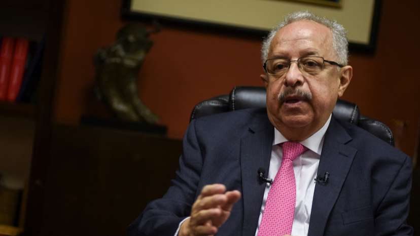 Guatemala's new Minister of Foreign Affairs Carlos Ramiro Martinez during an interview with Reuters, in Guatemala City