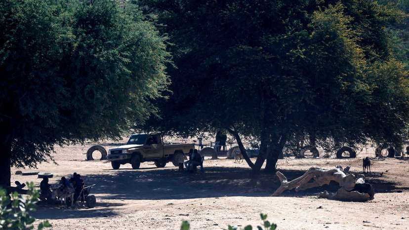 Scenes from Tine border post in eastern Chad amid conflict between the paramilitary Rapid Support Forces (RSF) and the Sudanese Army