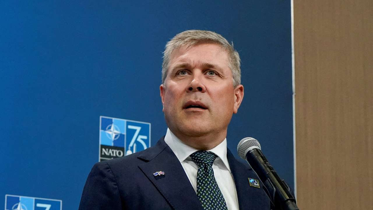FILE PHOTO: NATO's 75th anniversary summit, in Washington