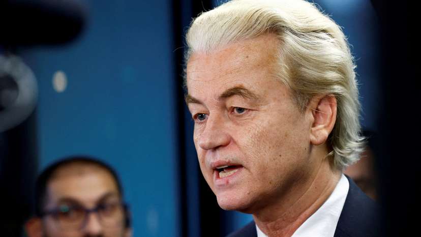 FILE PHOTO: Dutch politicians meet after election to start coalition talks