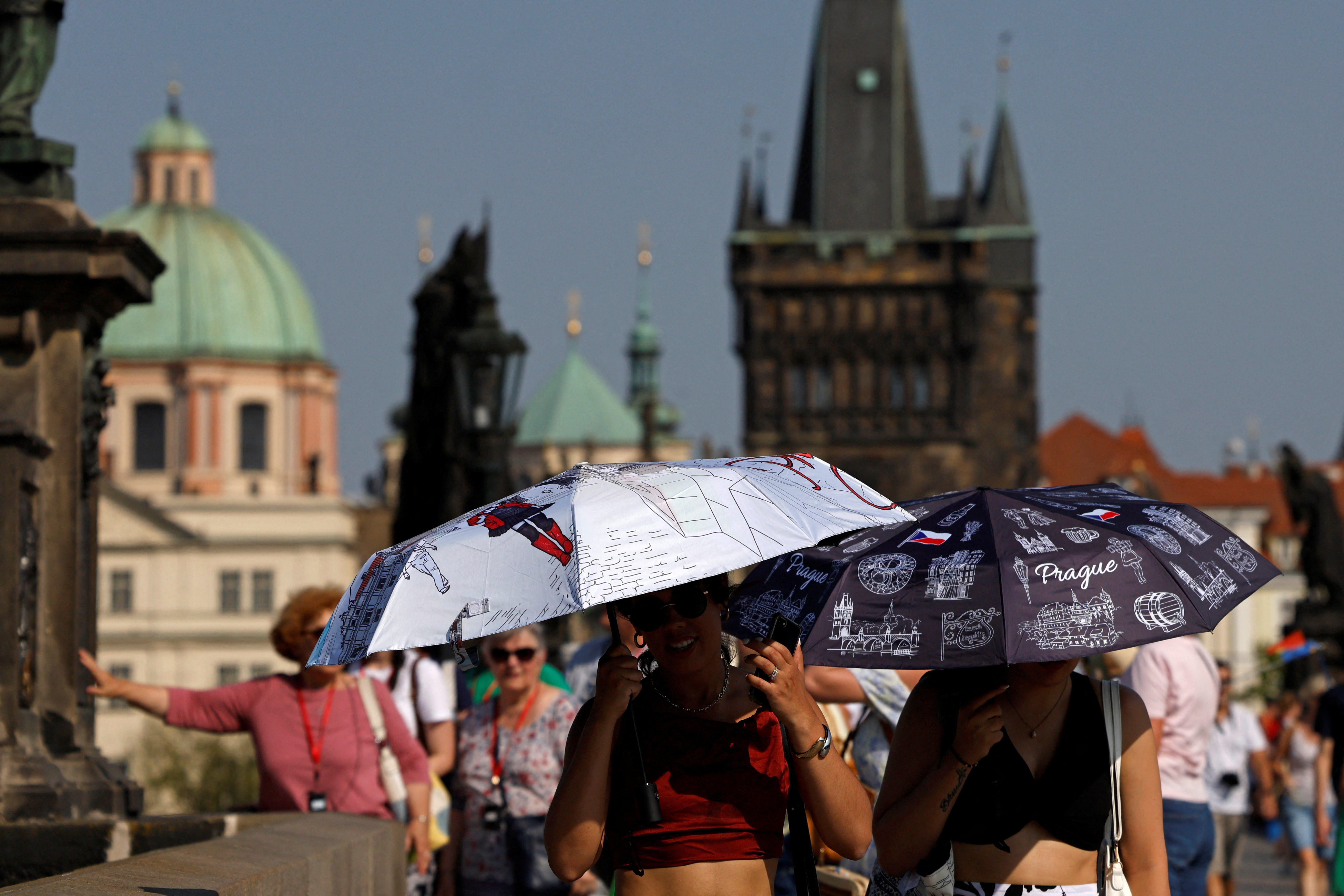 Heatwave in Prague