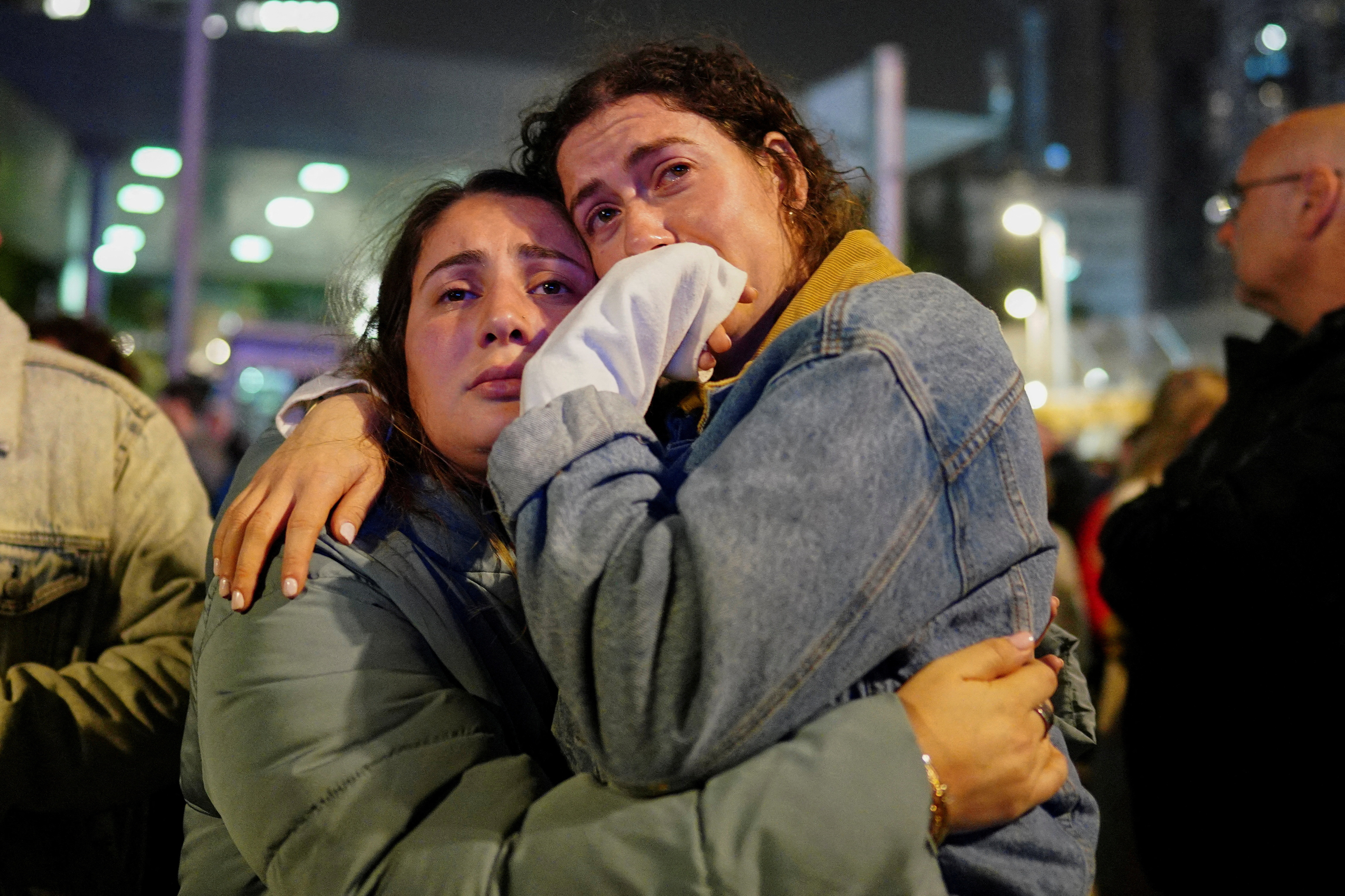 FILE PHOTO: Protest to mark 100 days since Hamas attack, in Tel Aviv