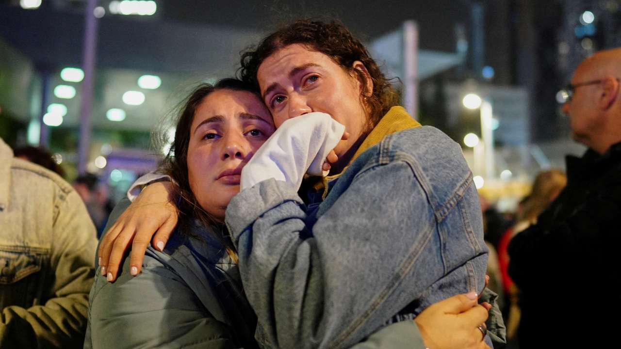 FILE PHOTO: Protest to mark 100 days since Hamas attack, in Tel Aviv