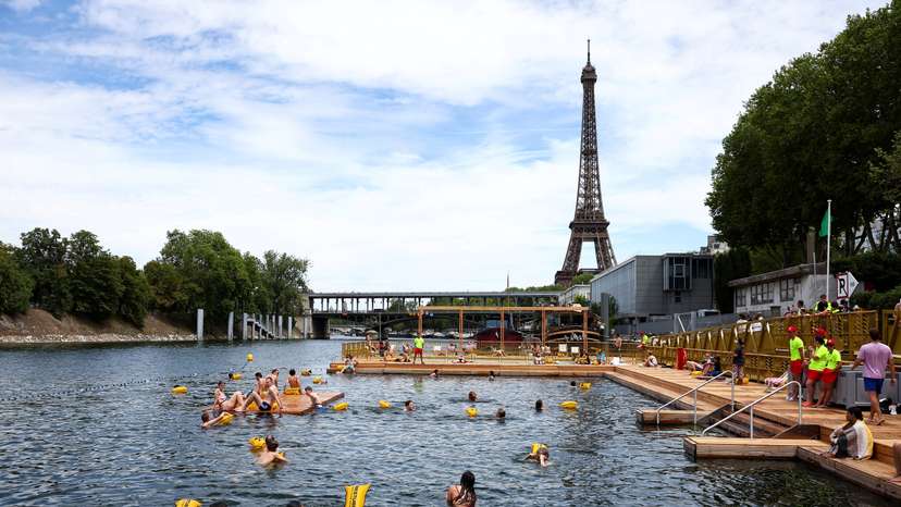 River Seine opens for public swimming at three sites in Paris