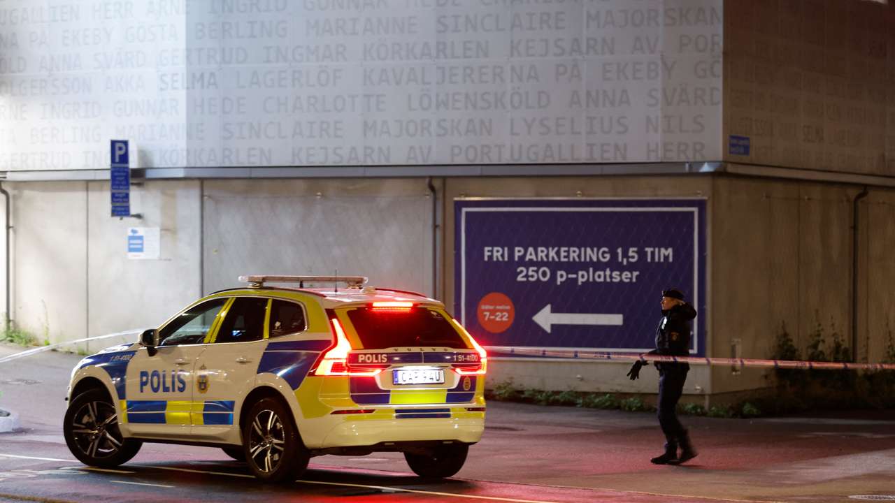 FILE PHOTO: Rapper C. Gambino was shot to death in a parking garage in Gothenburg