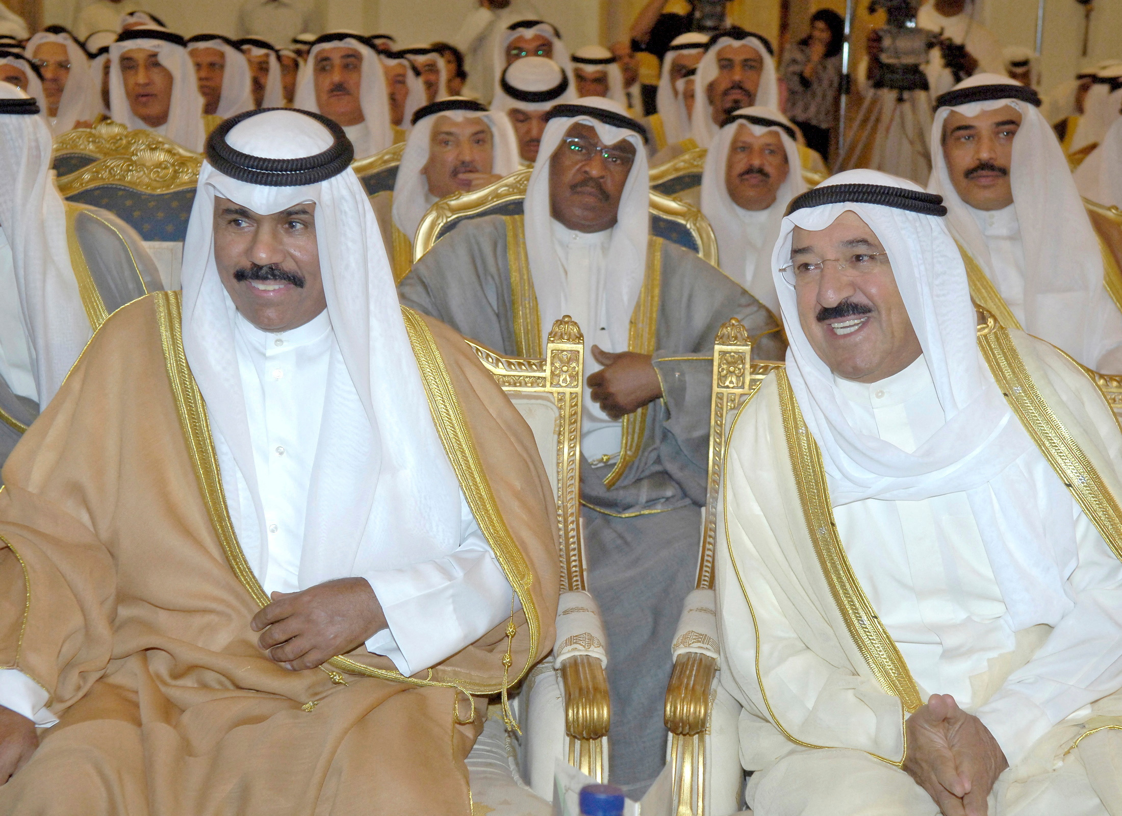 FILE PHOTO: Kuwait's Emir and Crown Prince attend bi-annual meeting of Kuwaiti diplomats in Kuwait