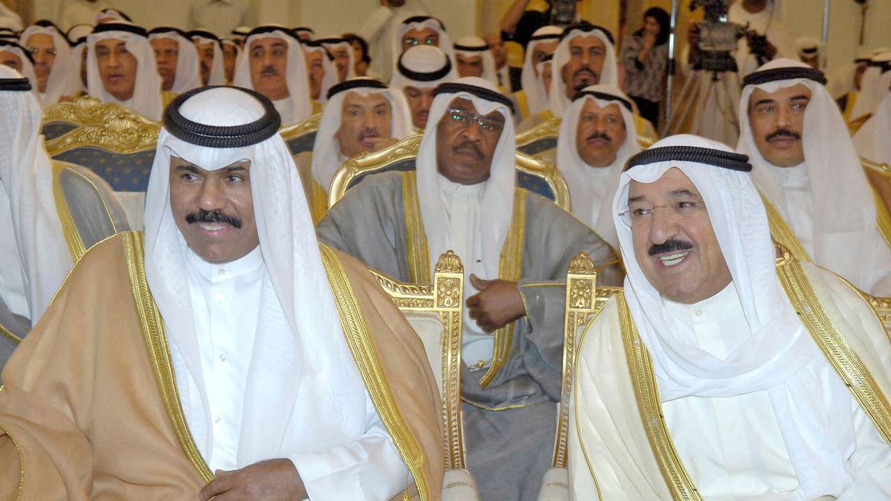 FILE PHOTO: Kuwait's Emir and Crown Prince attend bi-annual meeting of Kuwaiti diplomats in Kuwait