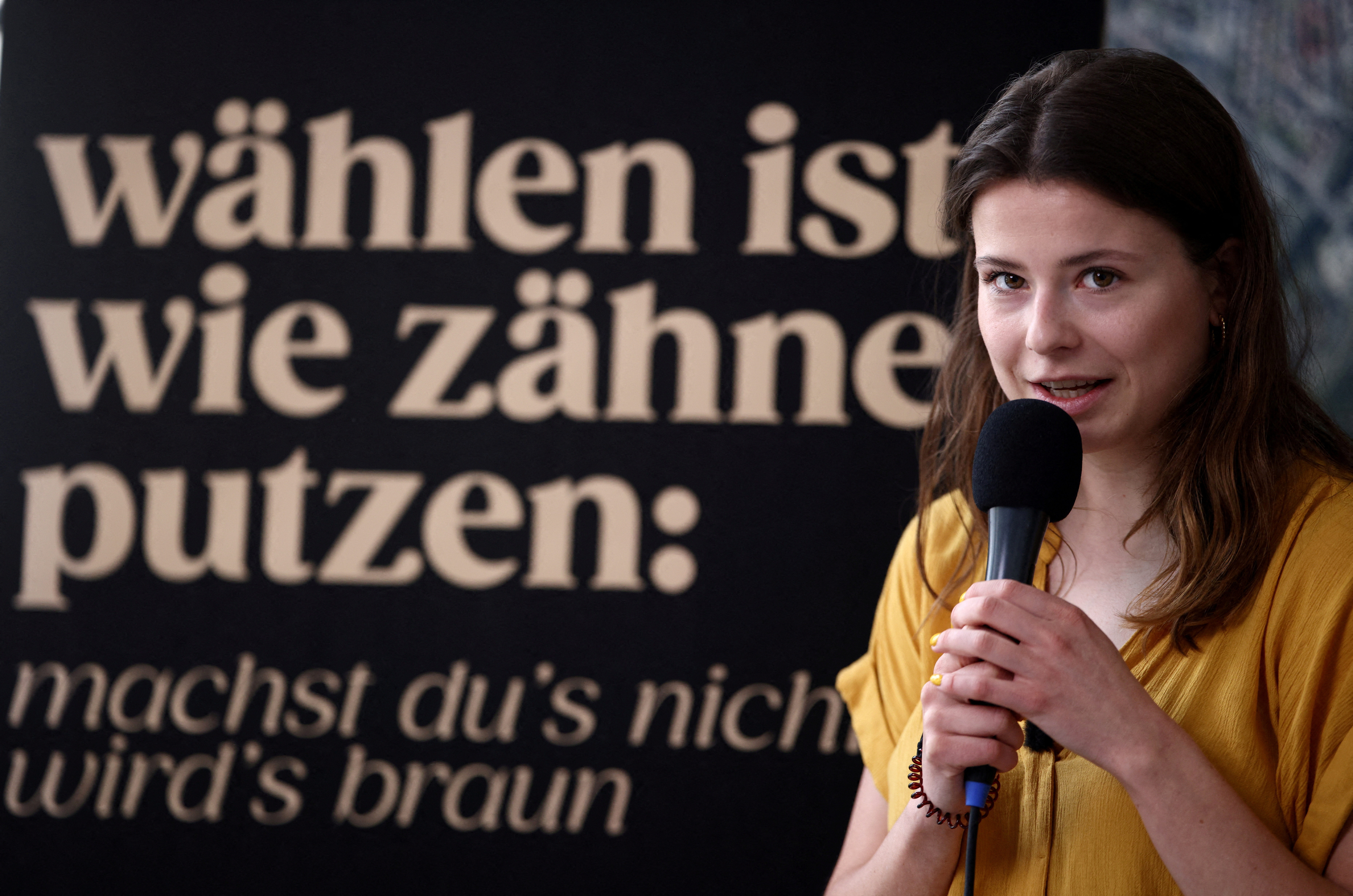 FILE PHOTO: Fridays for Future presents their campaign for EU elections