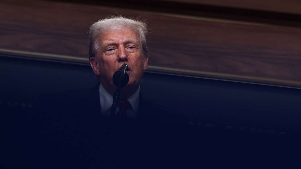 FILE PHOTO: U.S. President Donald Trump delivers remarks at the White House campus in Washington, D.C., U.S