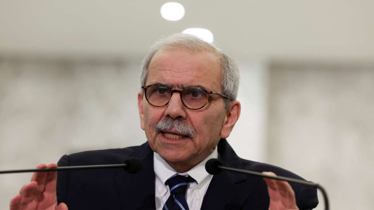 Lebanese Prime Minister–designate Nawaf Salam and Lebanese President Aoun meet in Baabda