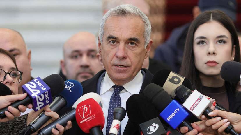 FILE PHOTO: Romanian far-right presidential election candidate Calin Georgescu at the Bucharest Court of Appeal