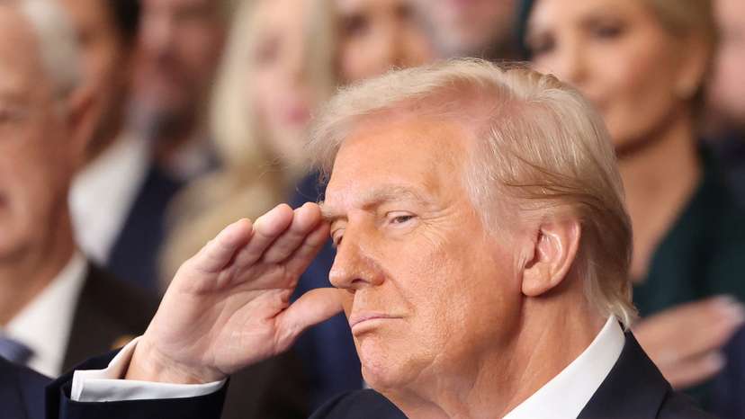 Inauguration ceremony for Trump's second presidential term