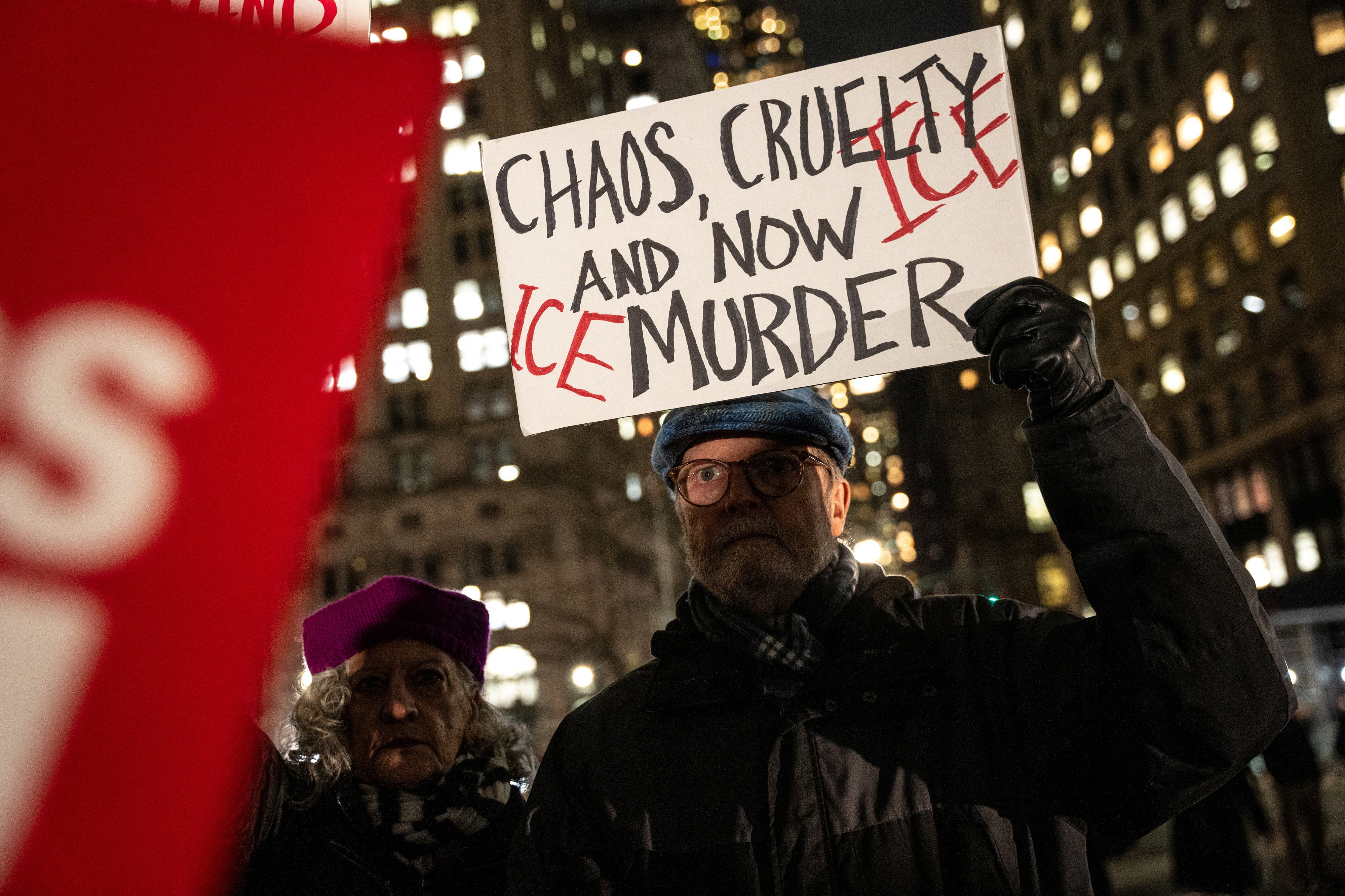 Protest against Immigration and Customs Enforcement (ICE) in New York City