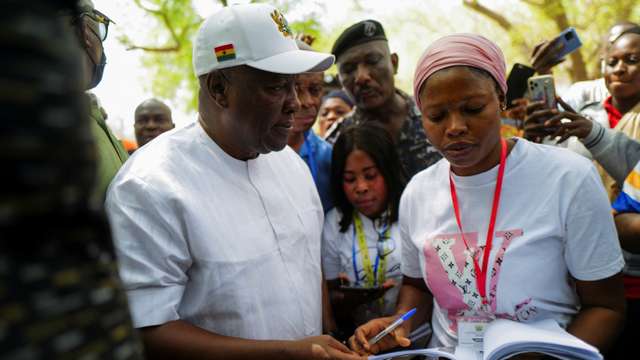 Ghana holds presidential and parliamentary election