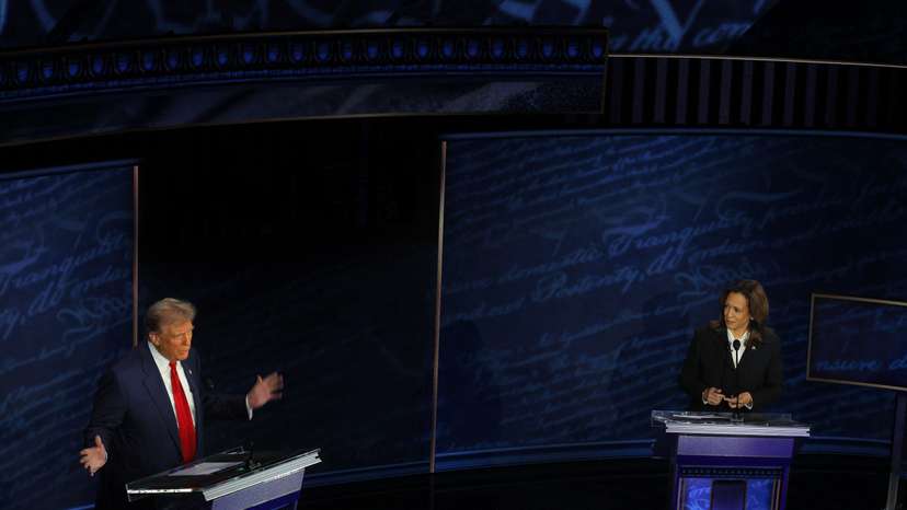 Harris-Trump presidential debate hosted by ABC in Philadelphia, Pennsylvania