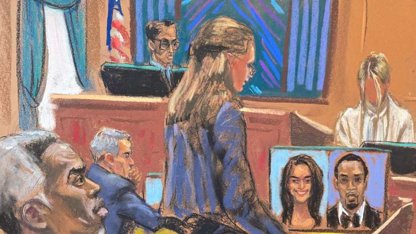 Sean "Diddy" Combs attends trial in New York federal court