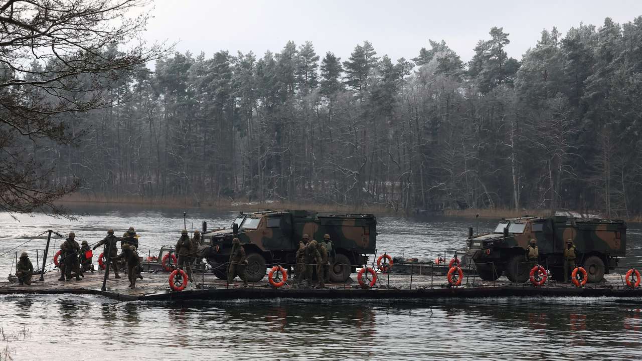 TUMAK-22 NATO exercises in the Suwalki Gap