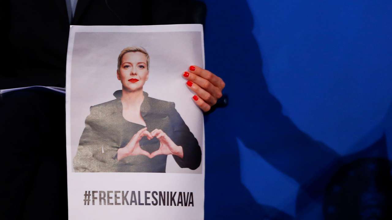 Belarusian activists receive Charlemagne Prize in Aachen