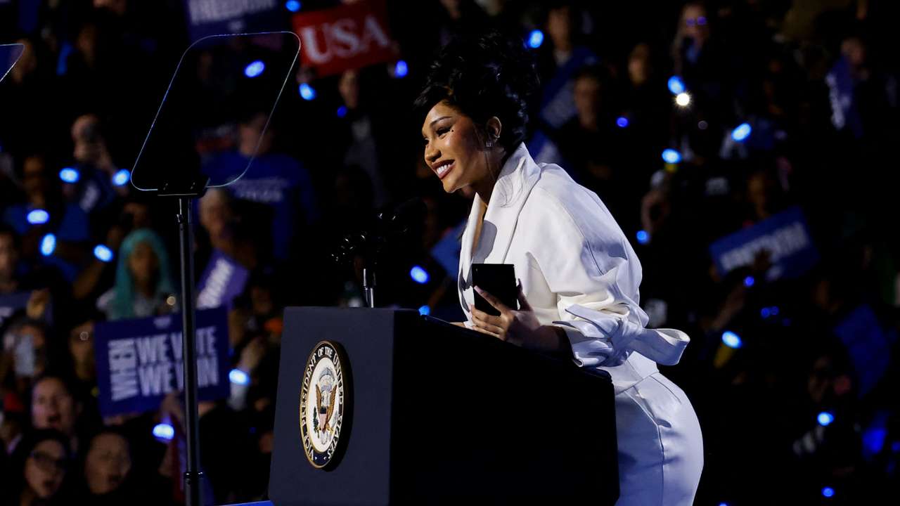 Democratic presidential nominee and U.S. Vice President Kamala Harris campaigns in Wisconsin