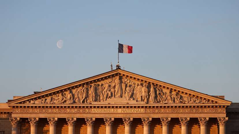 The National Assembly in Paris