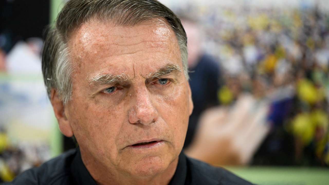 FILE PHOTO: Exclusive interview with former Brazilian President Bolsonaro in Brasilia