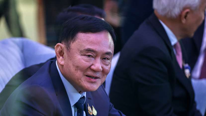 Former Thailand PM Shinawatra attends "Vision for Thailand" in Bangkok