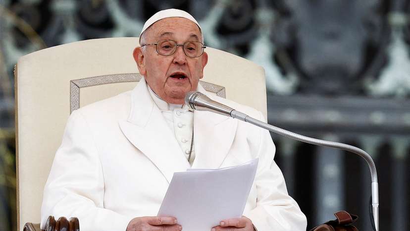 Pope Francis holds weekly general audience at the Vatican