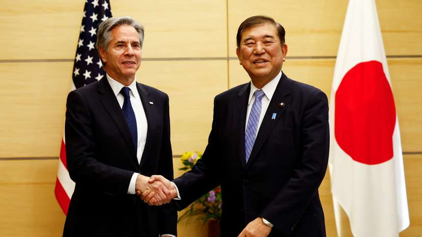 U.S. Secretary of State Antony Blinken visits Japan