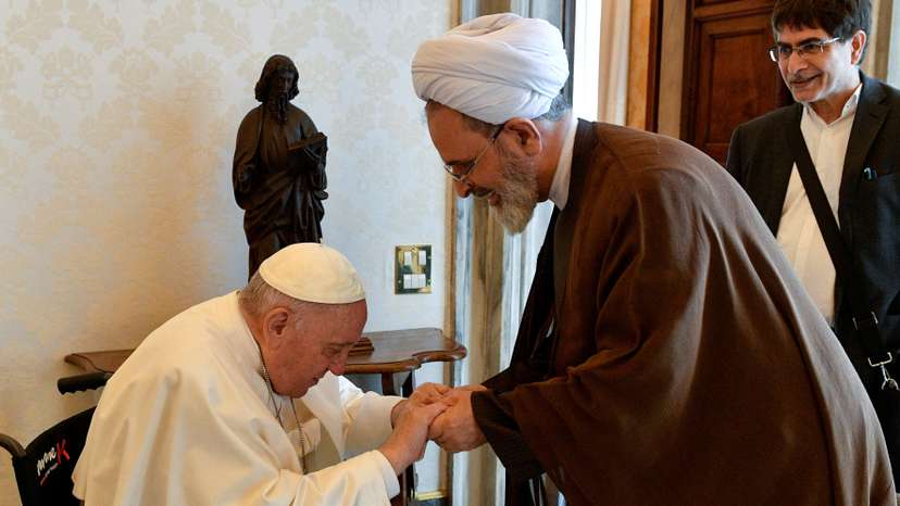 FILE PHOTO: Pope Francis holds private audience at Vatican