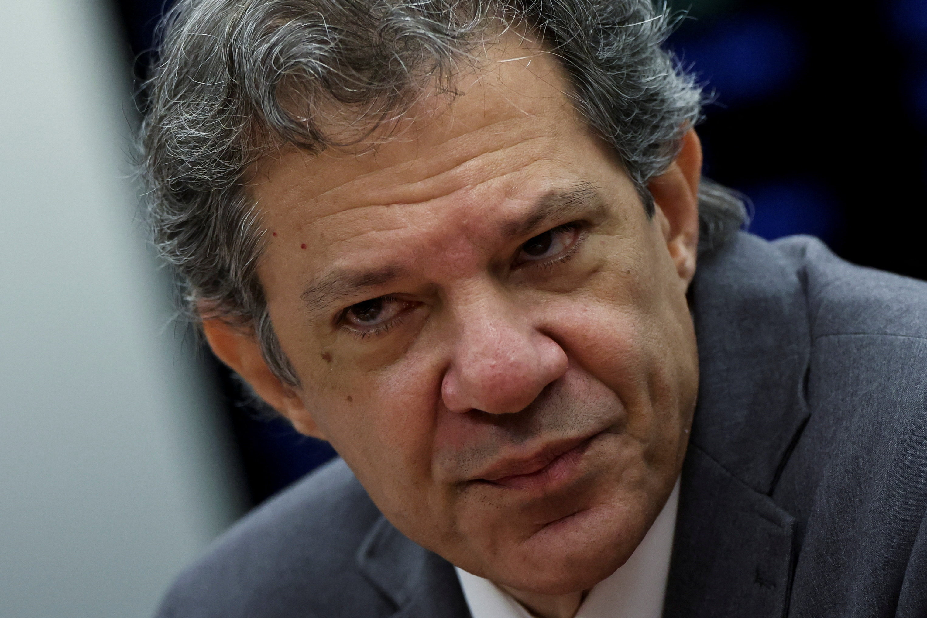 Brazil's Finance Minister Fernando Haddad attends a meeting of the Committee on Agriculture, Livestock, Supply and Rural Development of the Chamber of Deputies, in Brasilia