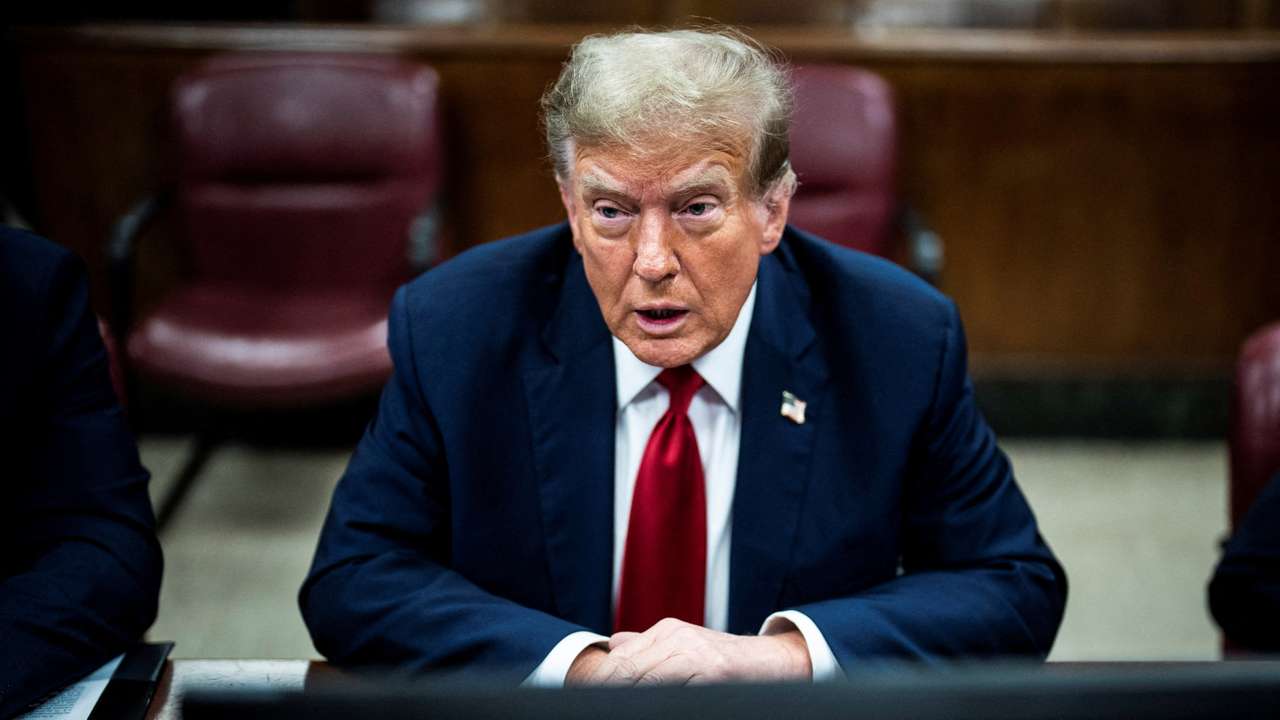 Former U.S. President Trump's criminal trial on charges of falsifying business records continues in New York