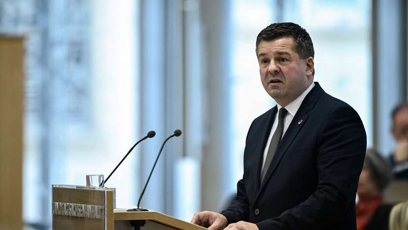 Election of new Saxony-Anhalt premier at the state parliament in Magdeburg