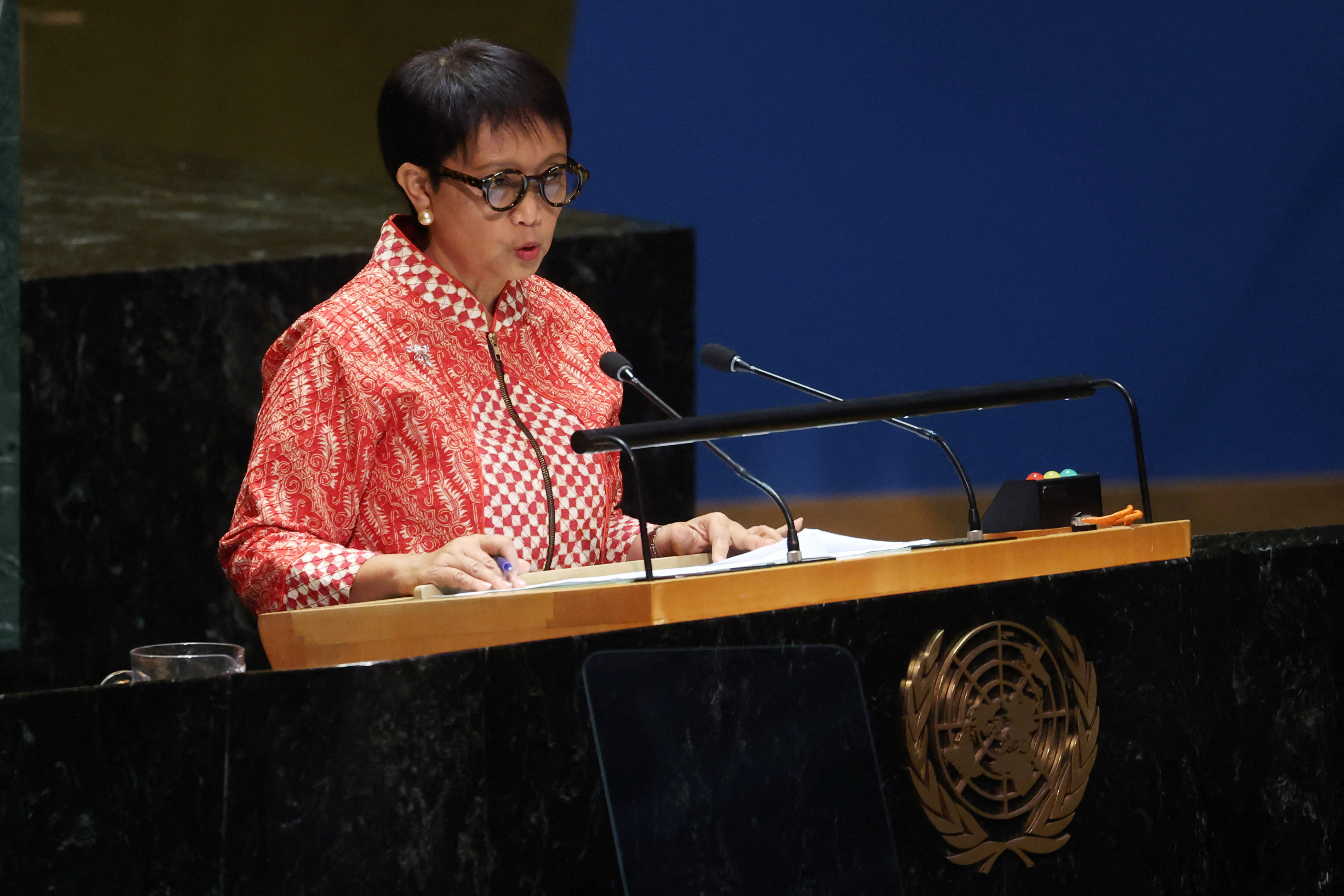 Emergency special session of United Nations General Assembly in New York