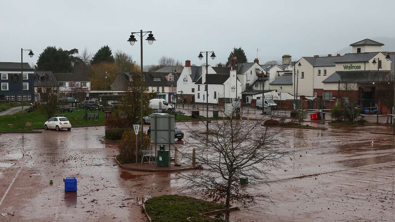 Storm Claudia flooding clean-up in Wales
