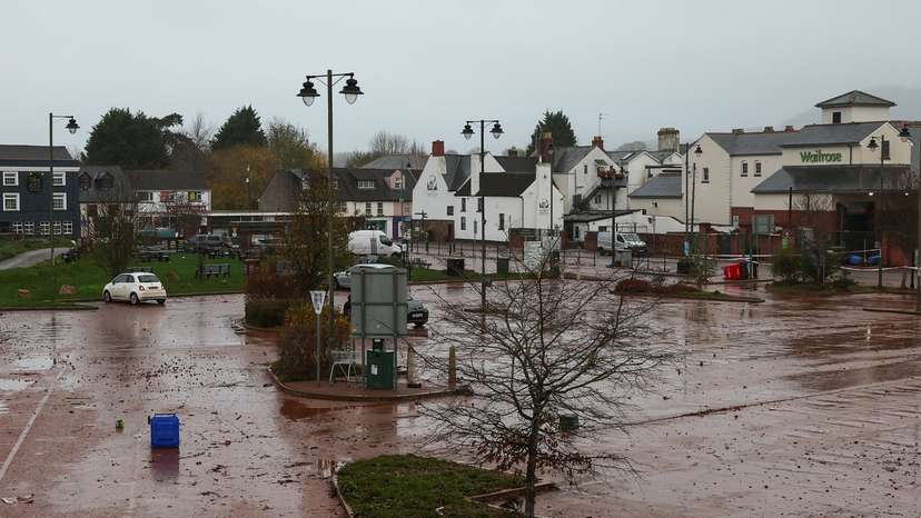 Storm Claudia flooding clean-up in Wales