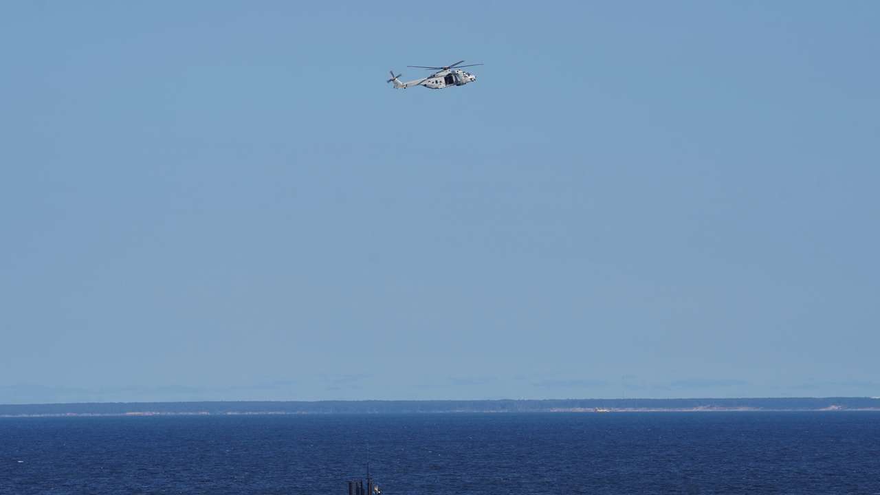 NATO naval exercise Northern Coasts 2023 in the Baltic Sea