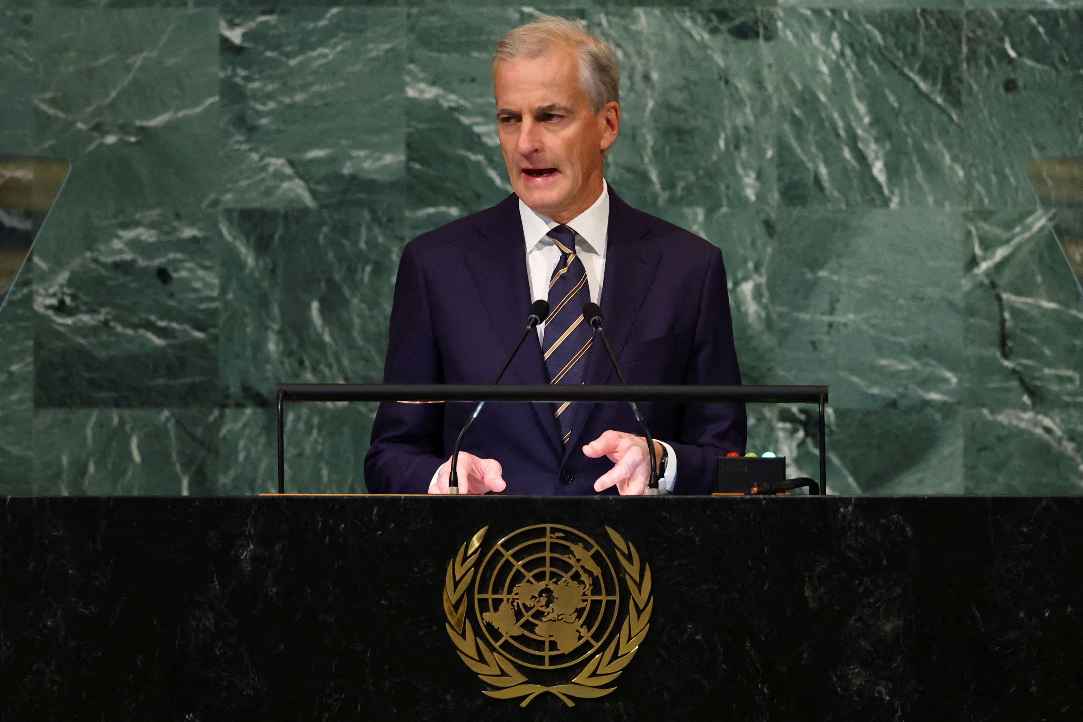 World leaders address the 77th Session of the United Nations General Assembly at U.N. Headquarters in New York City